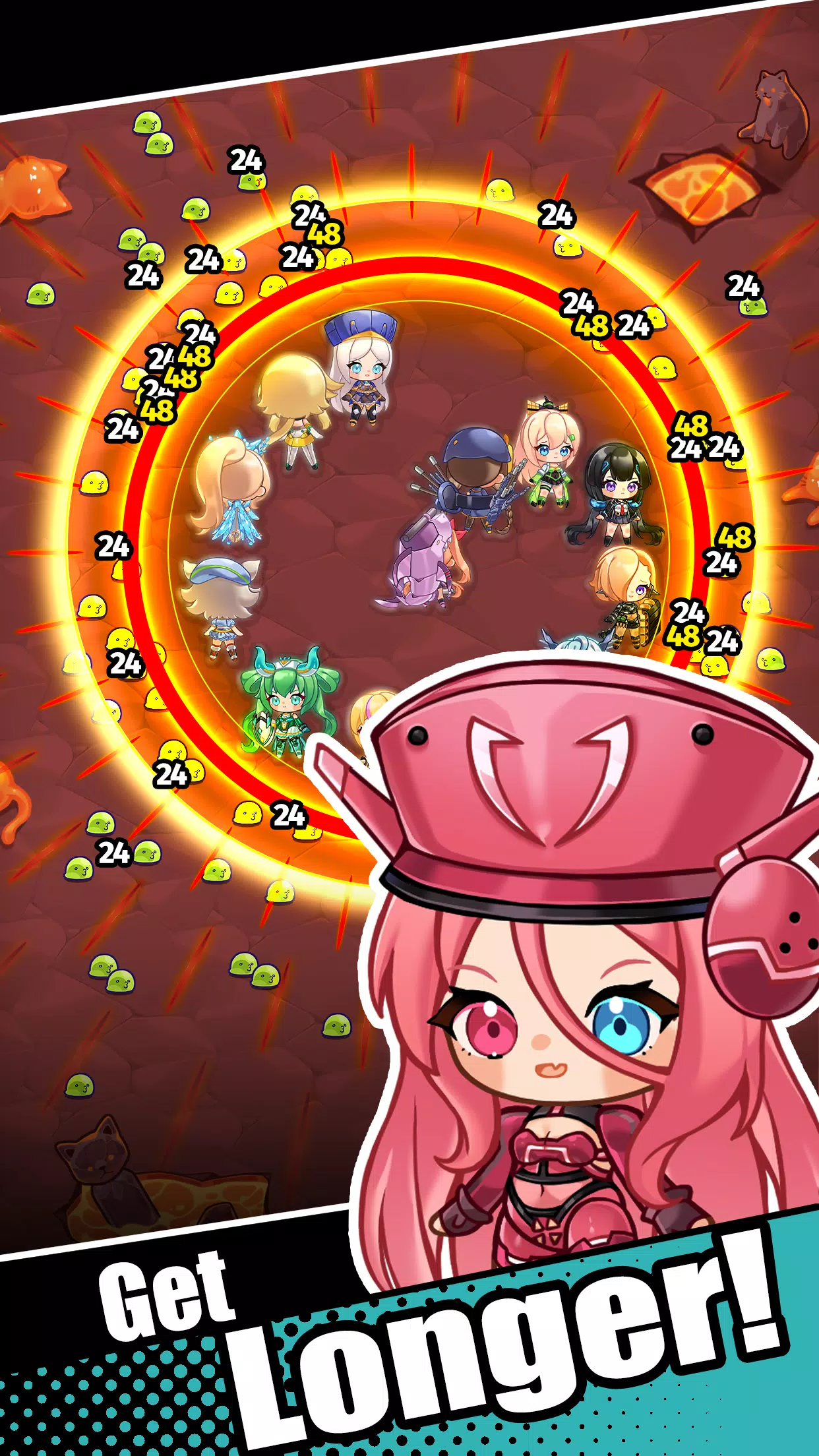 Hero io : RPG Survivor應用截圖第2張