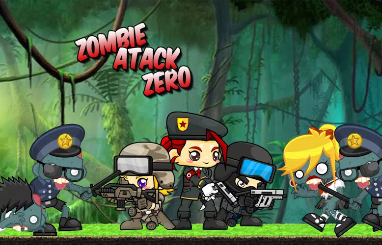 zombie attack zero 스크린샷 1