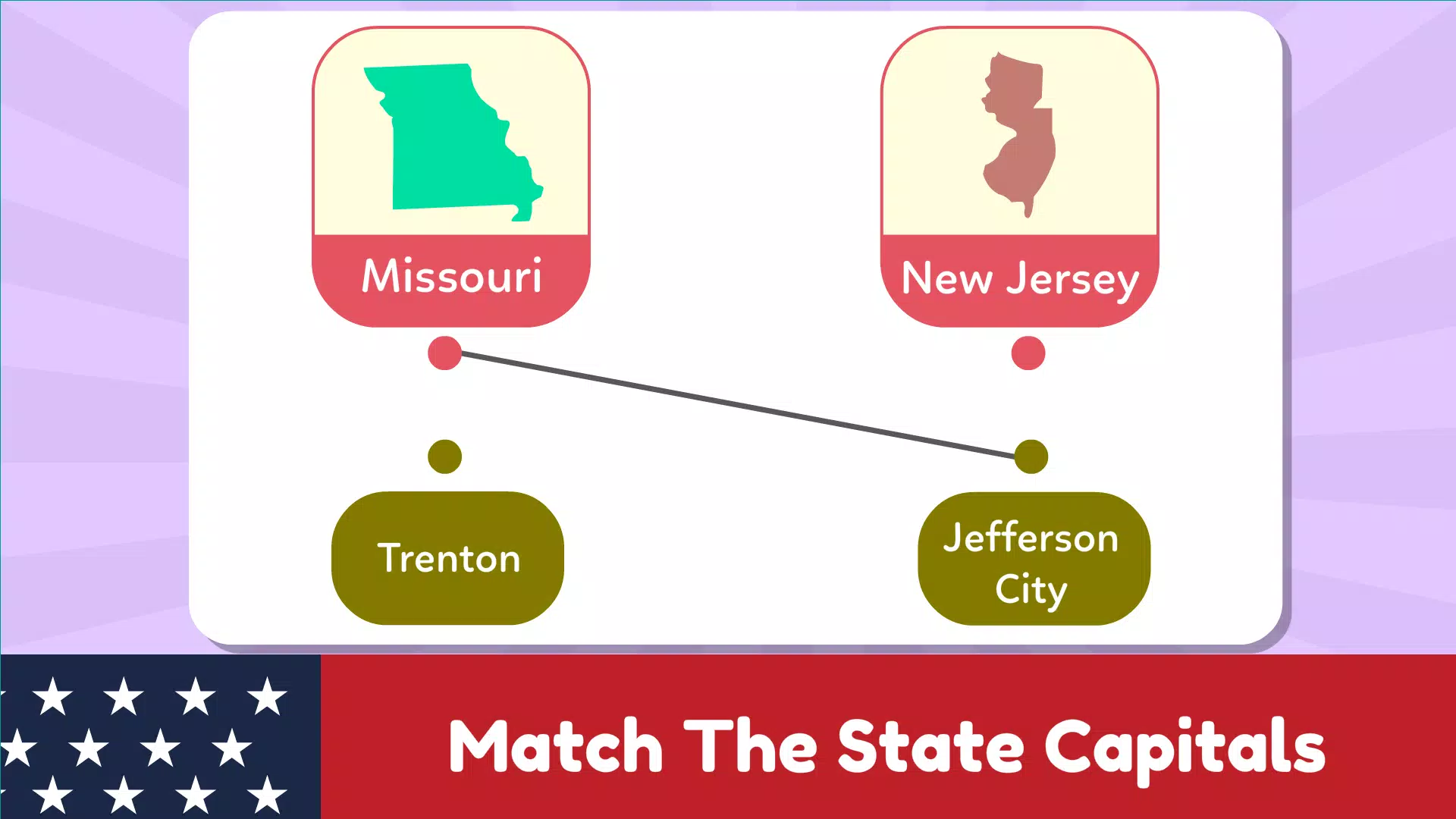 USA Map Kids Geography Games 스크린샷 4