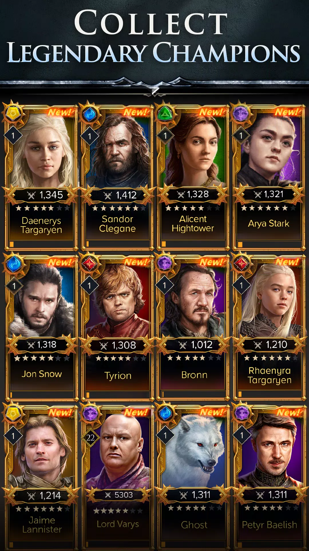 Game of Thrones: Legends RPG Screenshot 1