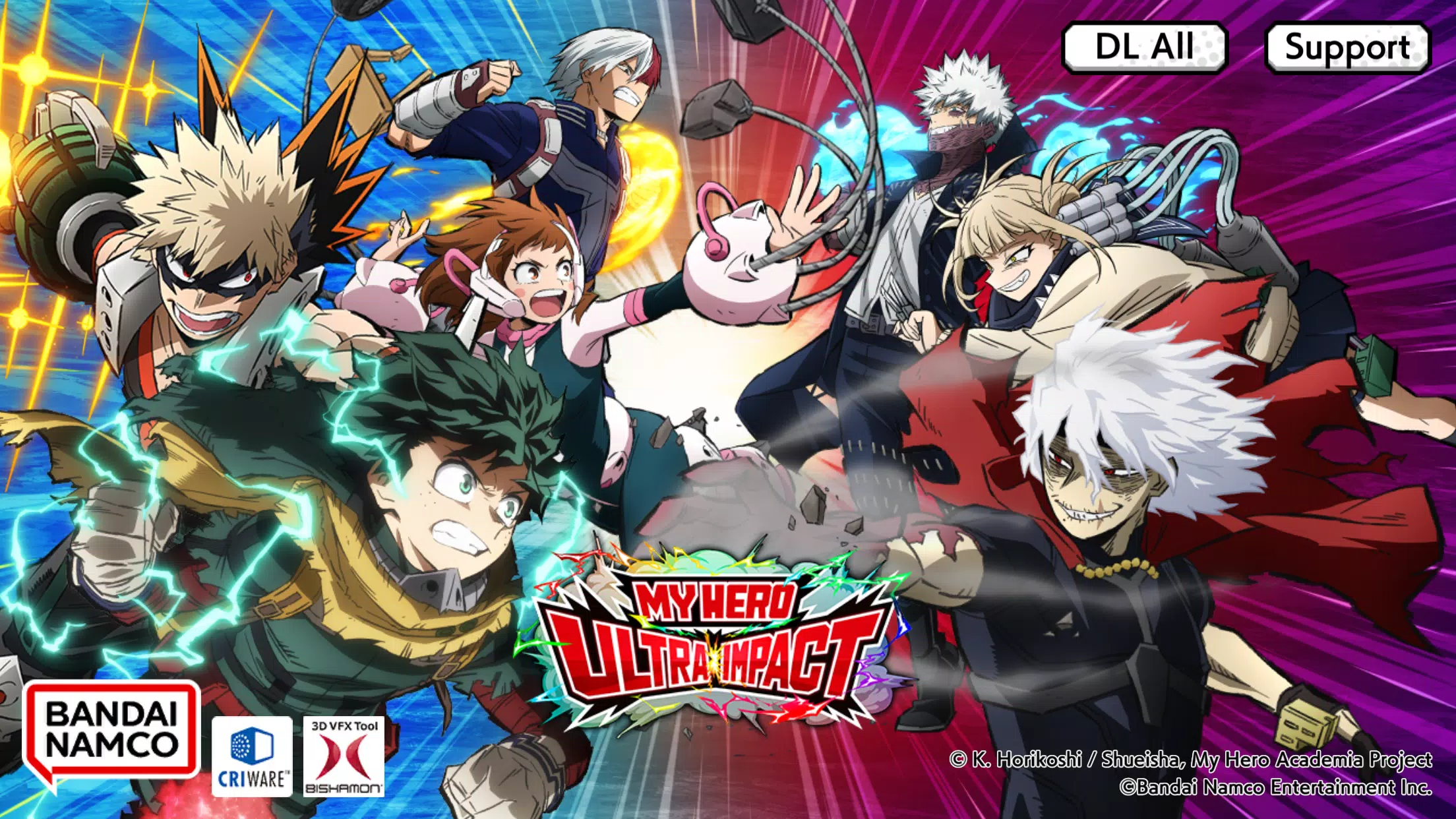 MY HERO ULTRA IMPACT應用截圖第1張