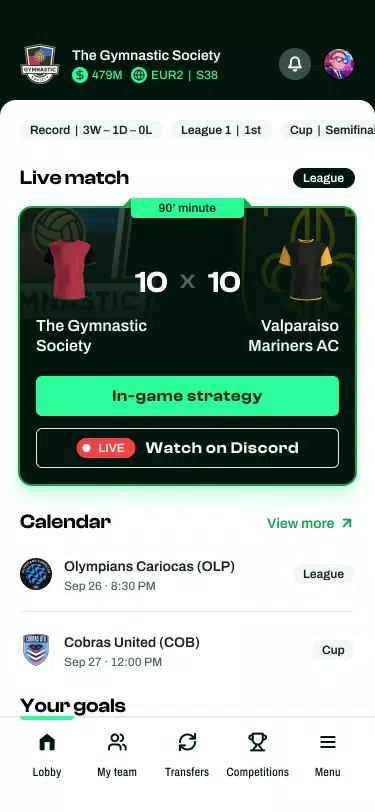 The Open League Screenshot 1