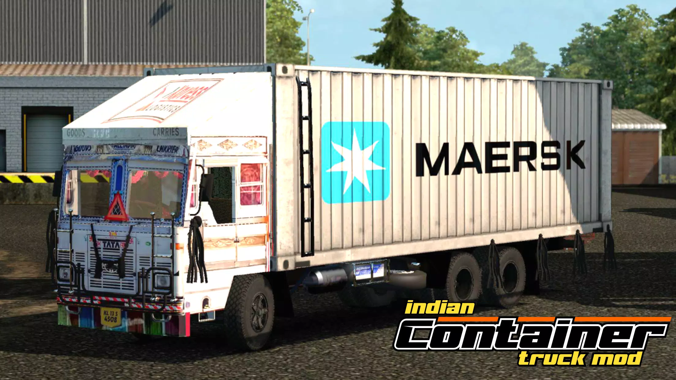 Indian Container Truck Mod应用截图第1张