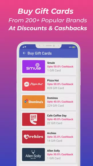 Zingoy: Gift Cards & Cashback 스크린샷 3