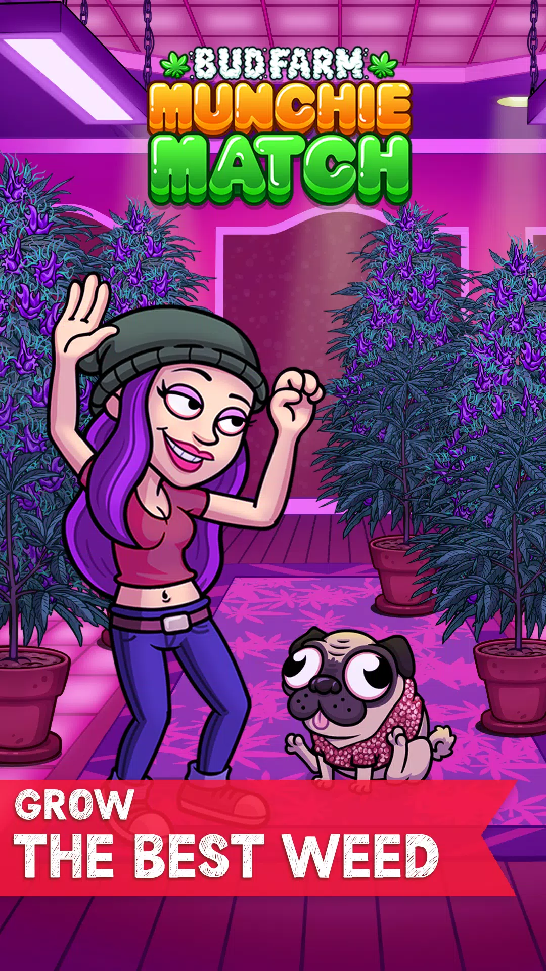 Bud Farm: Munchie Match スクリーンショット 1