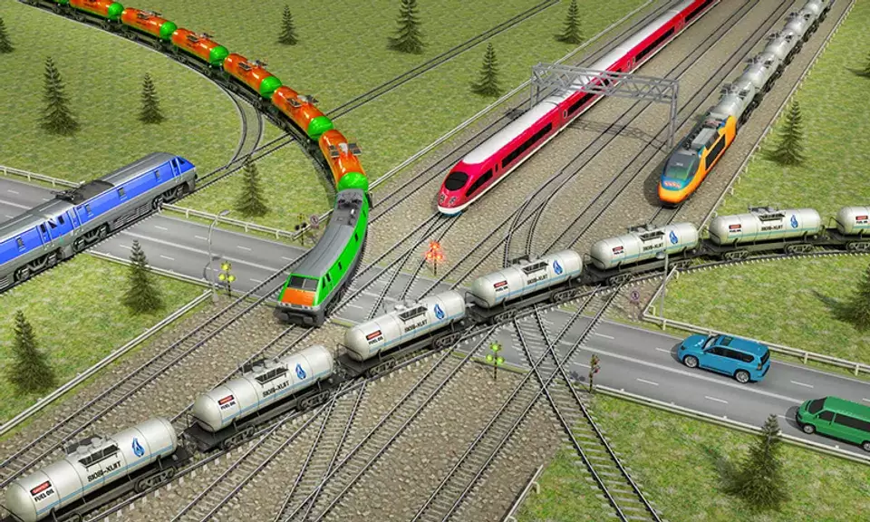Indian Train City Pro Driving Captura de pantalla 1