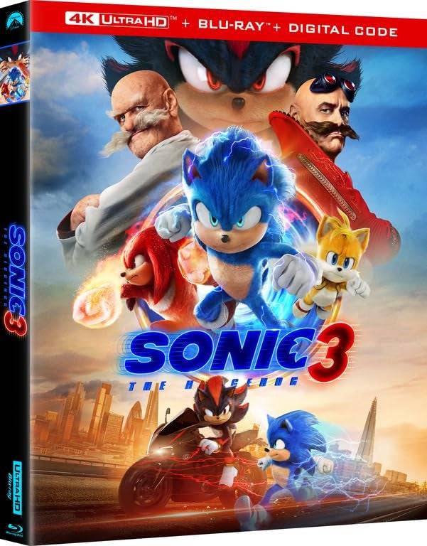 Sonic The Hedgehog 3 Physical Release