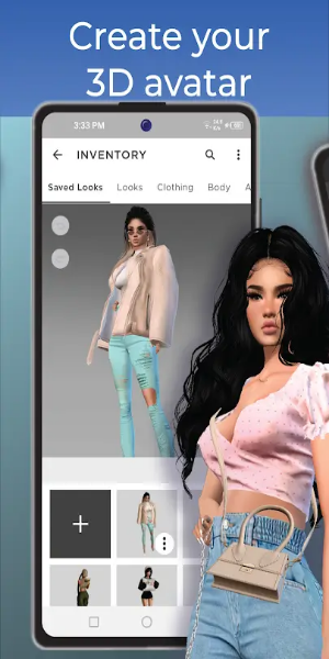 IMVU : 채팅방으로 친구를위한 소셜 네트워킹 스크린샷 3