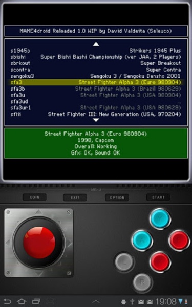 MAME4droid Reloaded 스크린샷 1