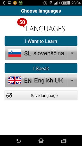 Learn Slovenian - 50 languages スクリーンショット 1