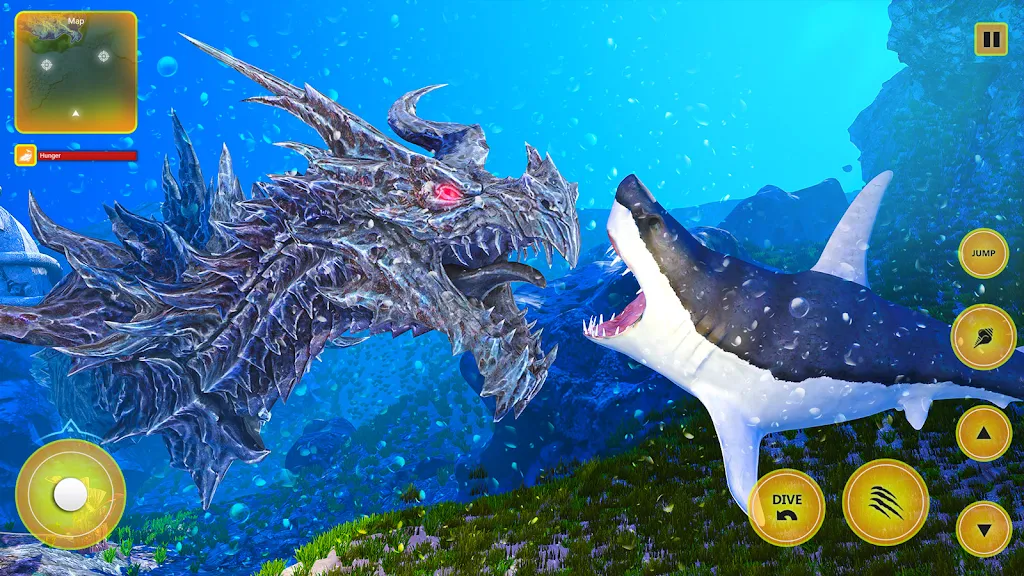 Angry Shark Games Evolution Captura de tela 3