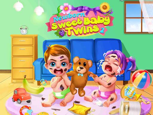 Newborn Sweet Baby Twins 2: Baby Care & Dress Up Capture d'écran 3