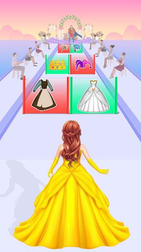 Princess Race: Wedding Games Captura de pantalla 1