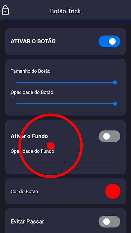 Botão Trick Macro 스크린샷 2