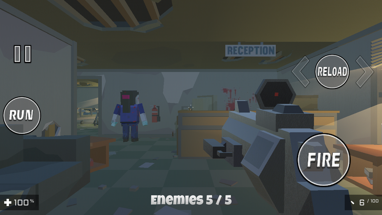Low Poly Zombies - FPS應用截圖第3張