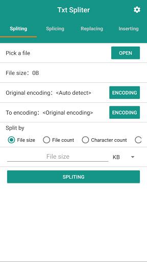Txt Spliter Скриншот 1