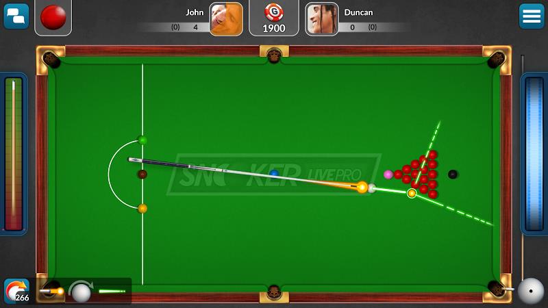 Snooker Live Pro & Six-red Скриншот 1