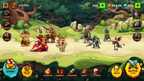 Legendlands - Legendary RPG 스크린샷 1