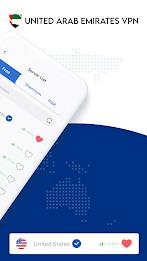VPN UAE - United Arab Emirates Captura de tela 4