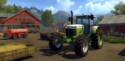 Farmland Tractor Farming Games スクリーンショット 1