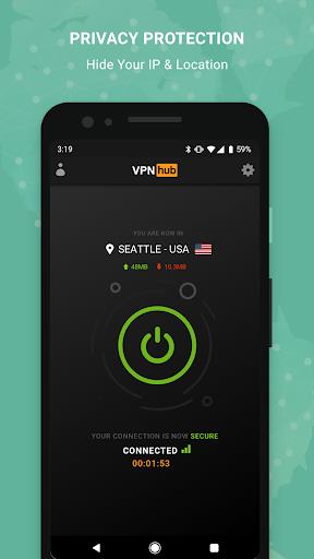 VPNhub: Unlimited & Secure Captura de tela 4