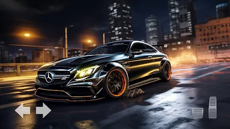 C63 AMG Drift Simulator Captura de pantalla 2