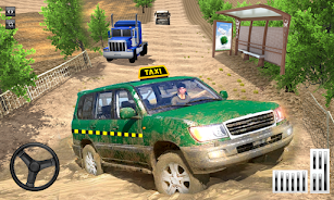 Taxi Car Games: Car Driving 3D Captura de pantalla 1