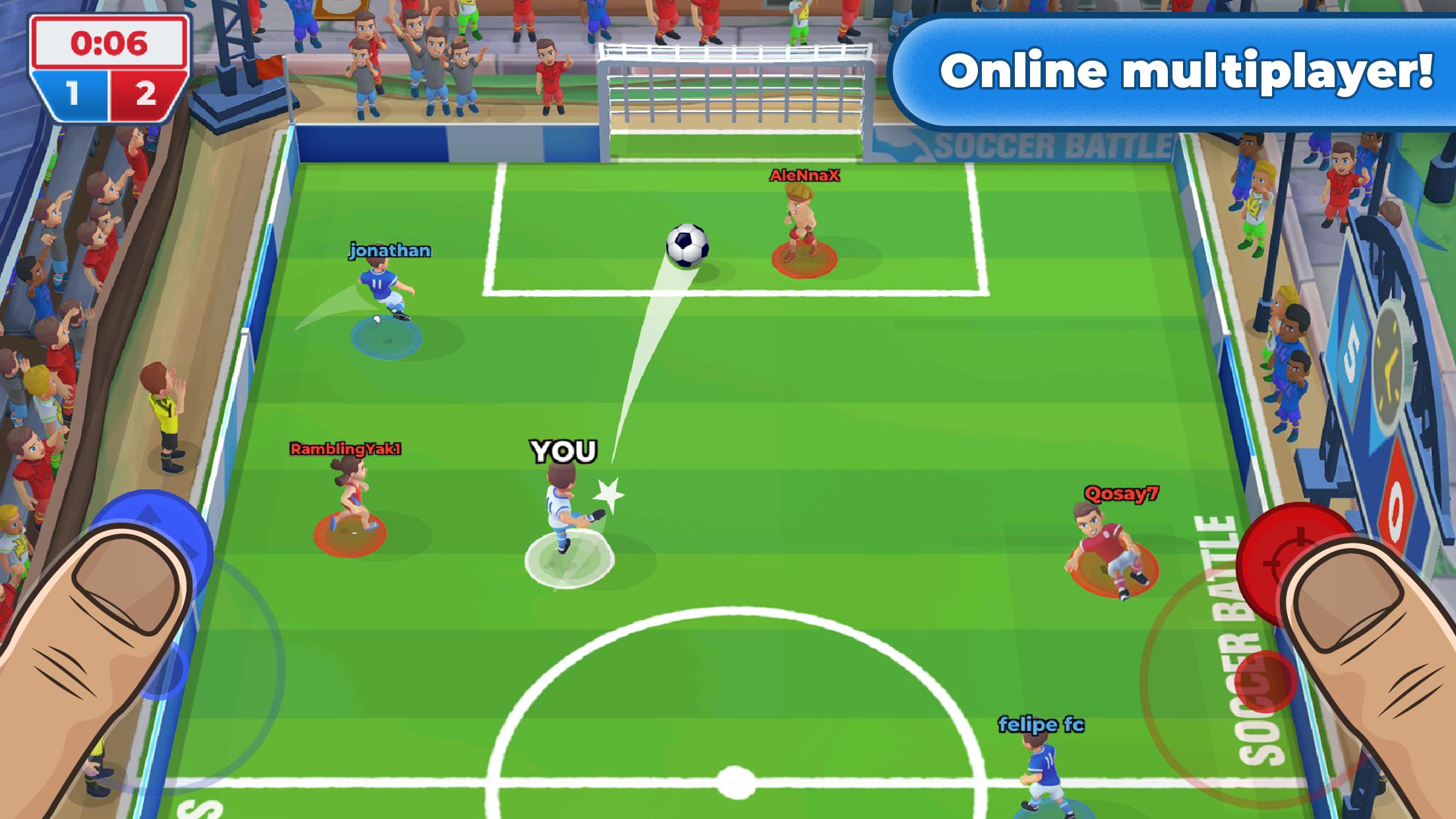 Soccer Battle -  PvP Football Captura de tela 1