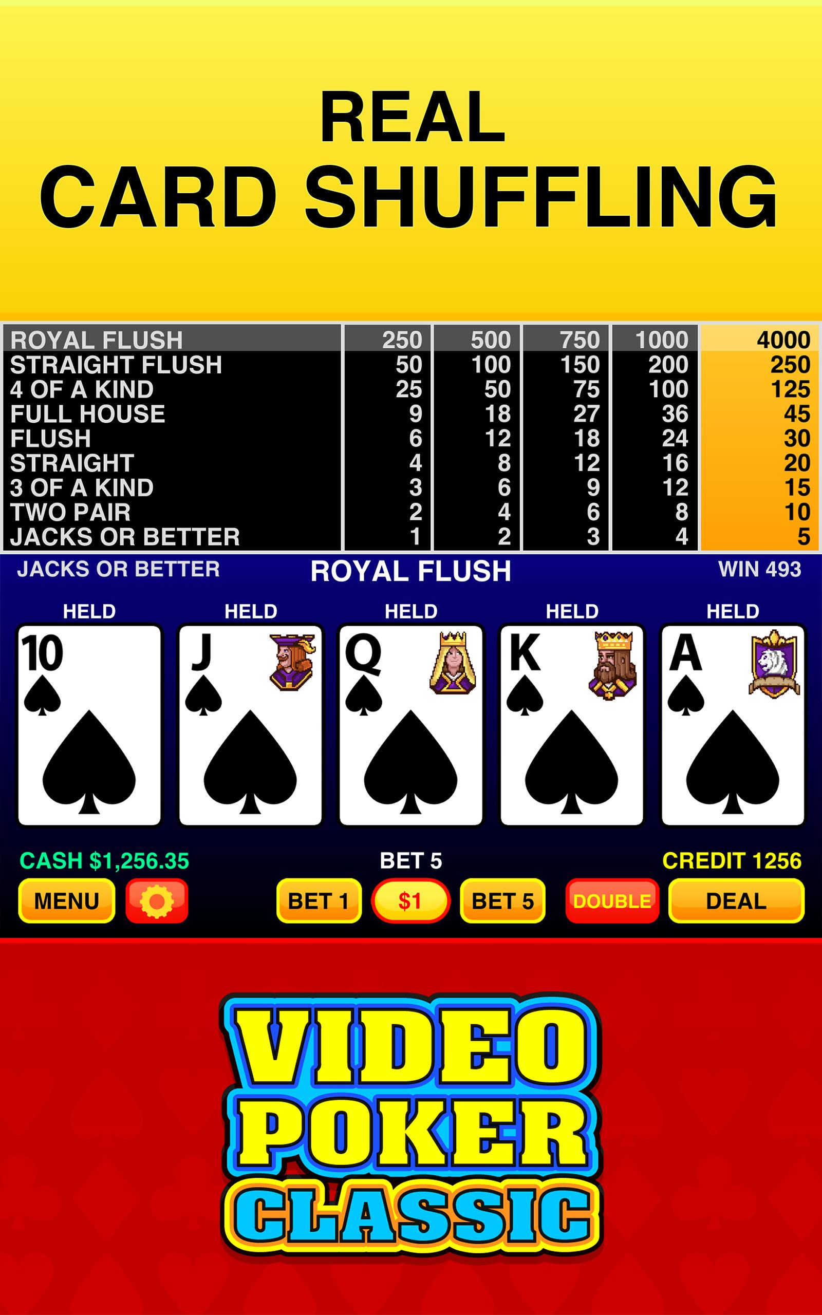 Video Poker Classic ® 스크린샷 3