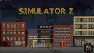 Zombie Simulator Z - Free スクリーンショット 1