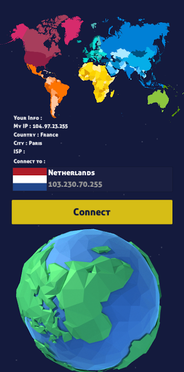 VPN NetherLands - IP for NL应用截图第3张