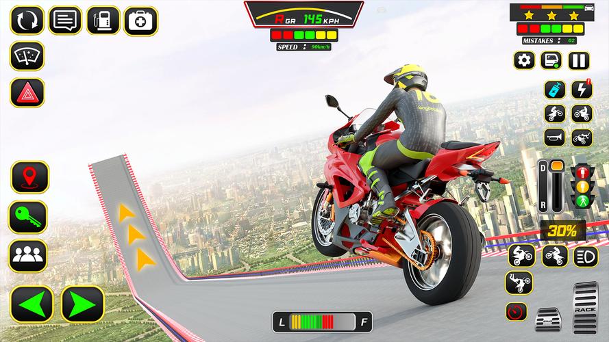 GT Bike Stunt Bike Racing Game 스크린샷 2