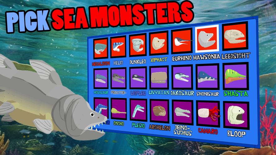 Megalodon Fights Sea Monsters應用截圖第2張