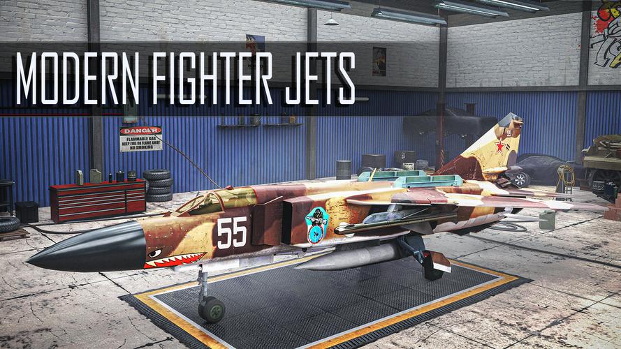 Jet Fighter: Sky Combat 3D Screenshot 3
