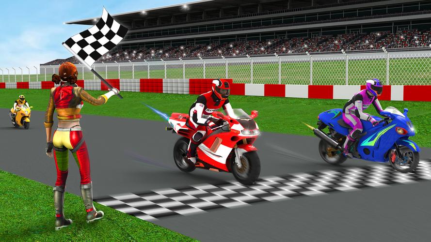 Bike Racing Games-Bike Race 3D Captura de pantalla 2