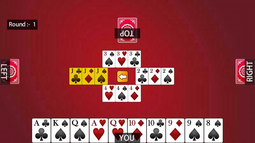 Hazari Card Game : 1000 Points应用截图第1张