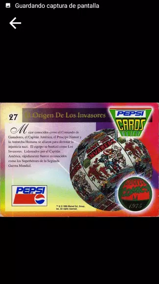 Pepsi Cards Captura de pantalla 3
