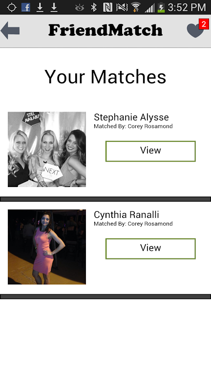 FriendMatch Capture d’écran 2