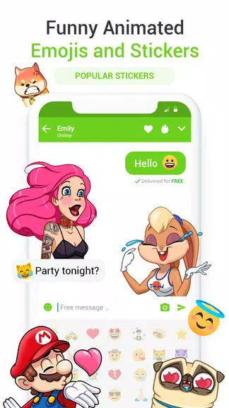 Mensajes Lite SMS Captura de pantalla 3