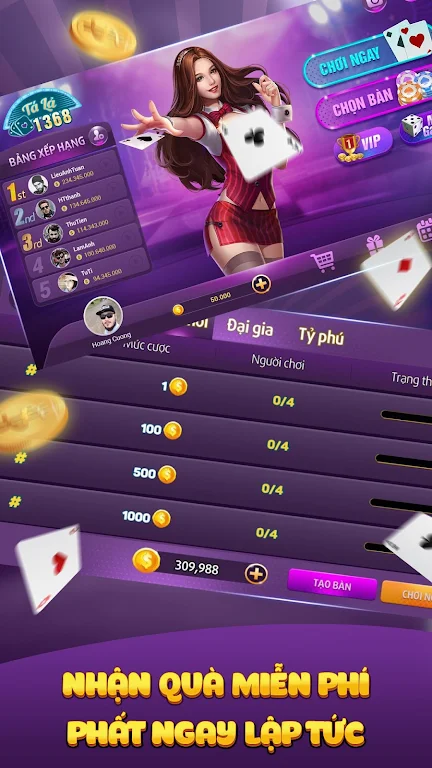 Tá Lả - Phỏm 68 스크린샷 1