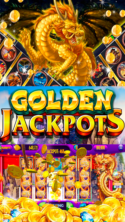 Dragon’s Gold Flames Vegas Casino Slots Скриншот 2