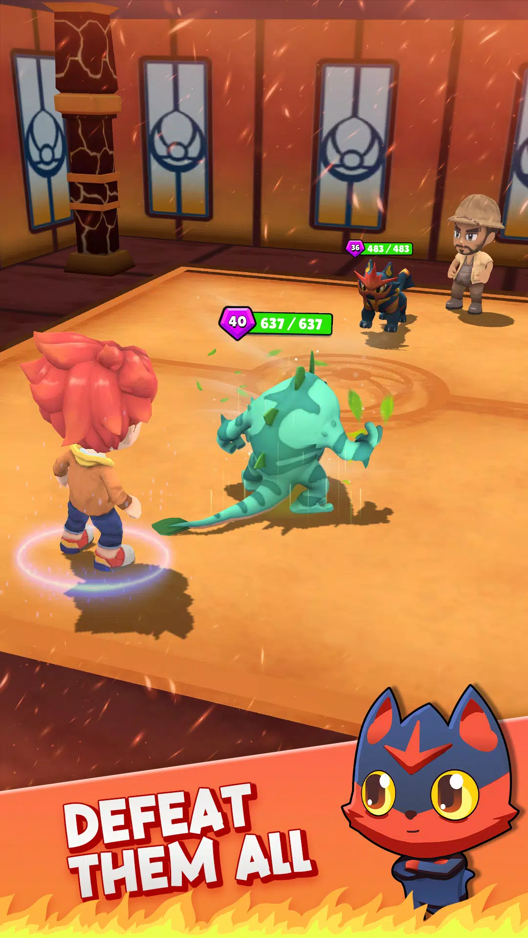 Negamon Lite: Monster Battle應用截圖第4張
