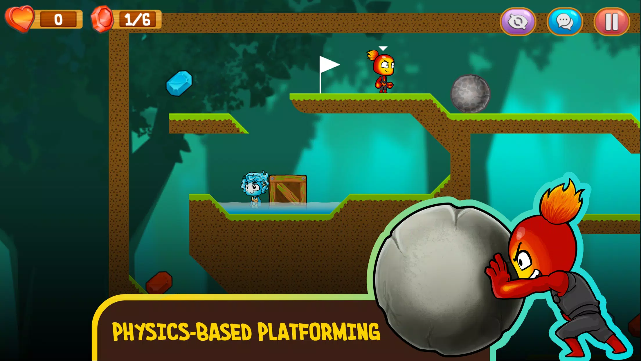 Fire and Water: Online Co-op 스크린샷 3