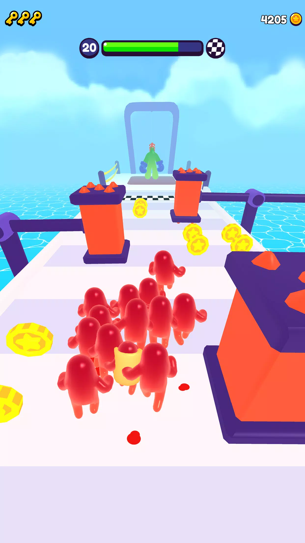 Join Blob Clash 3D: 赛跑游戏应用截图第4张