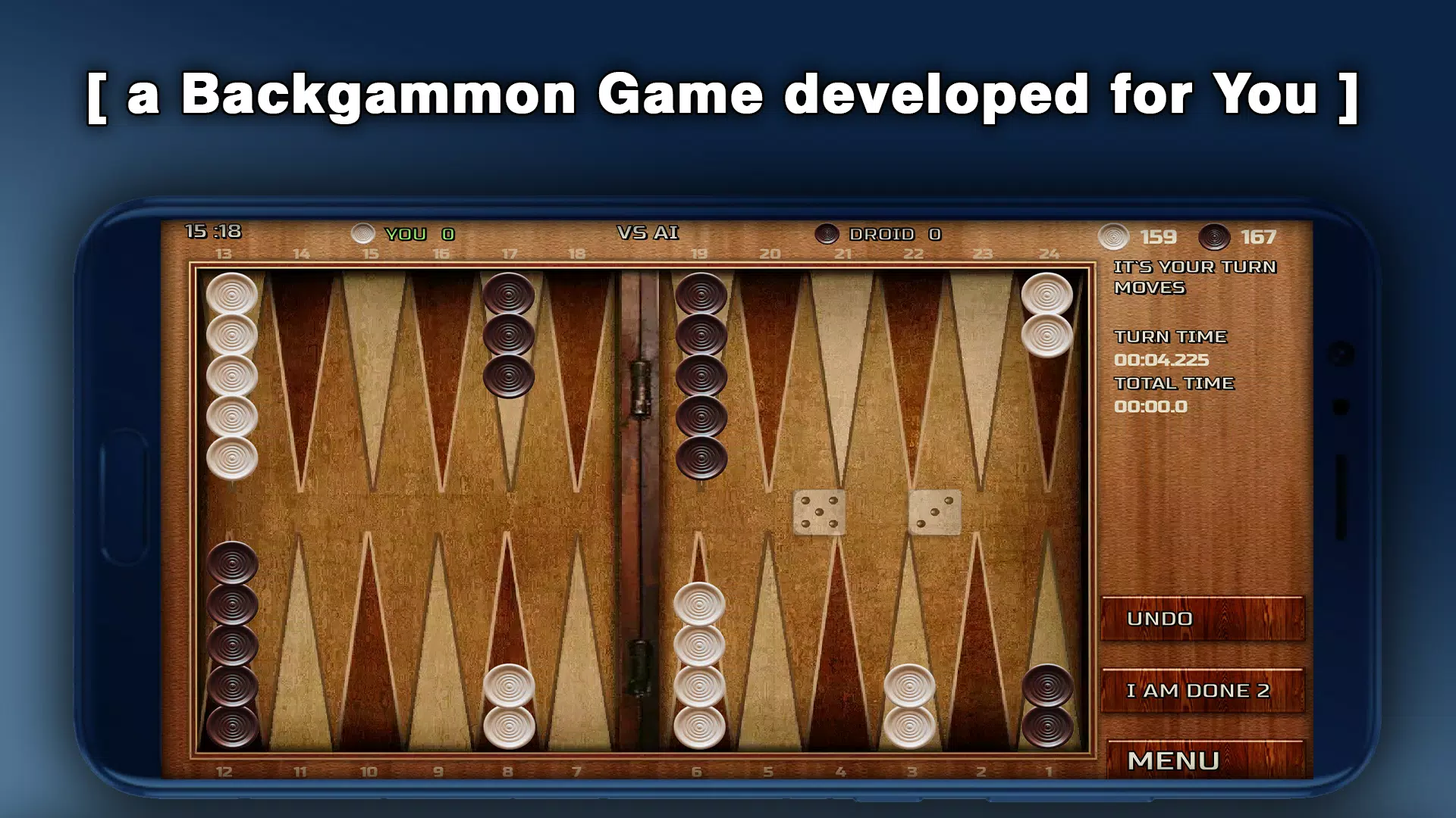 Backgammon - 18 Board Games Screenshot 1