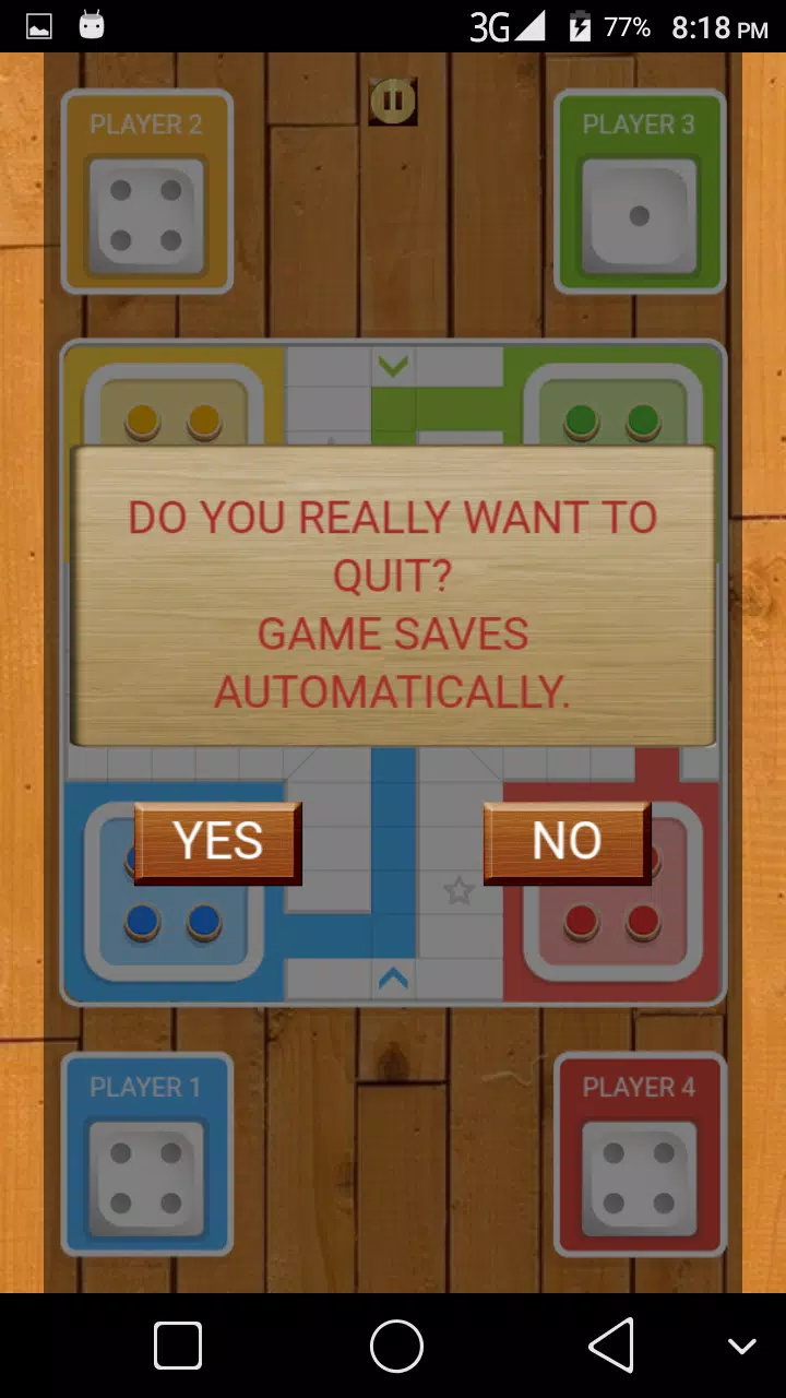 Ludo Offline Multiplayer AI Capture d’écran 3