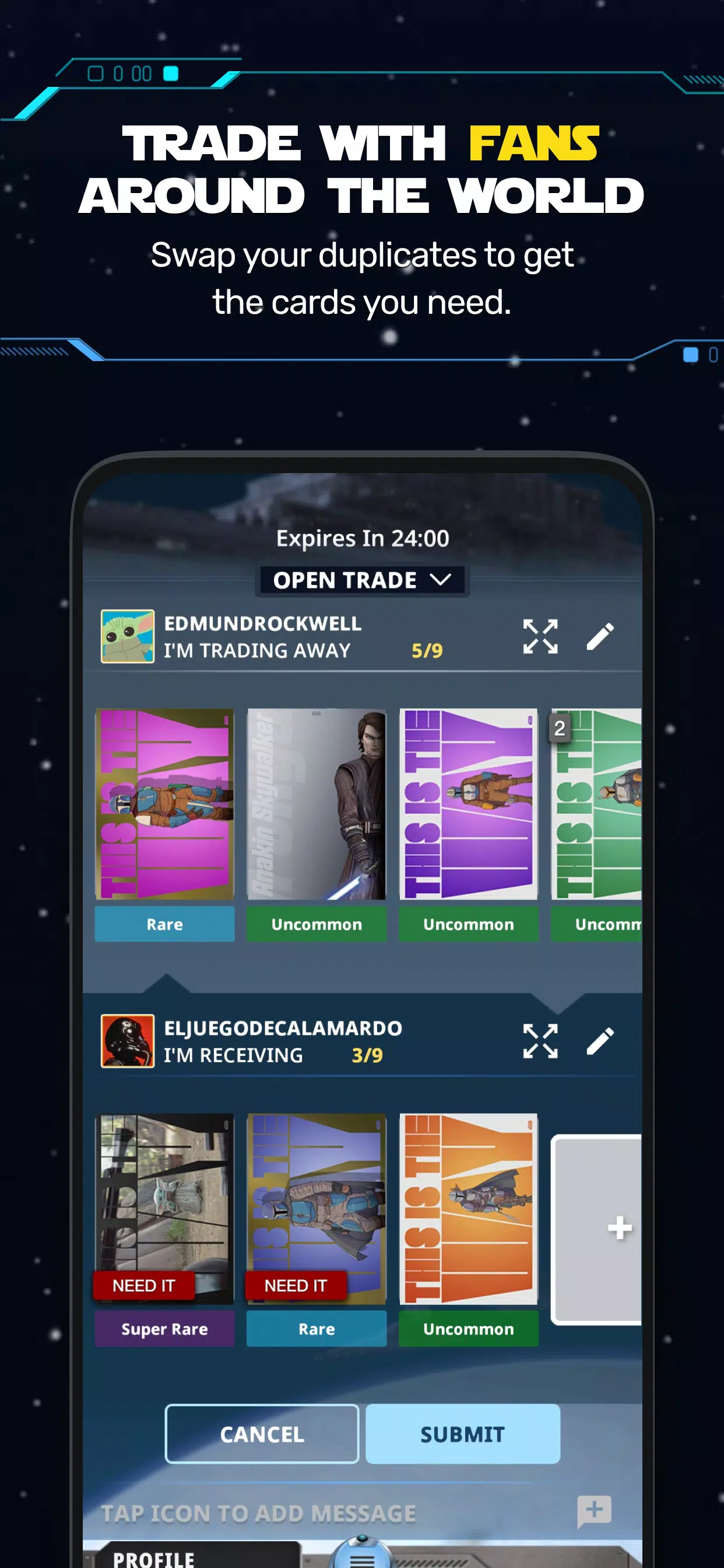 Star Wars Card Trader de Topps Captura de pantalla 3
