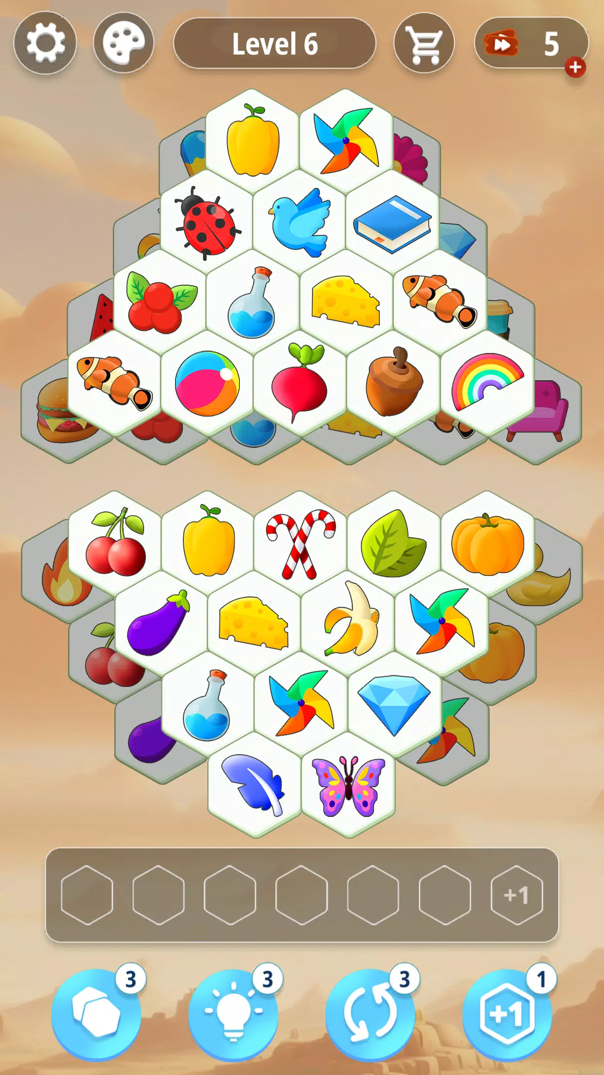 Tile Match Wonder（图块惊奇） - 拼图游戏應用截圖第4張