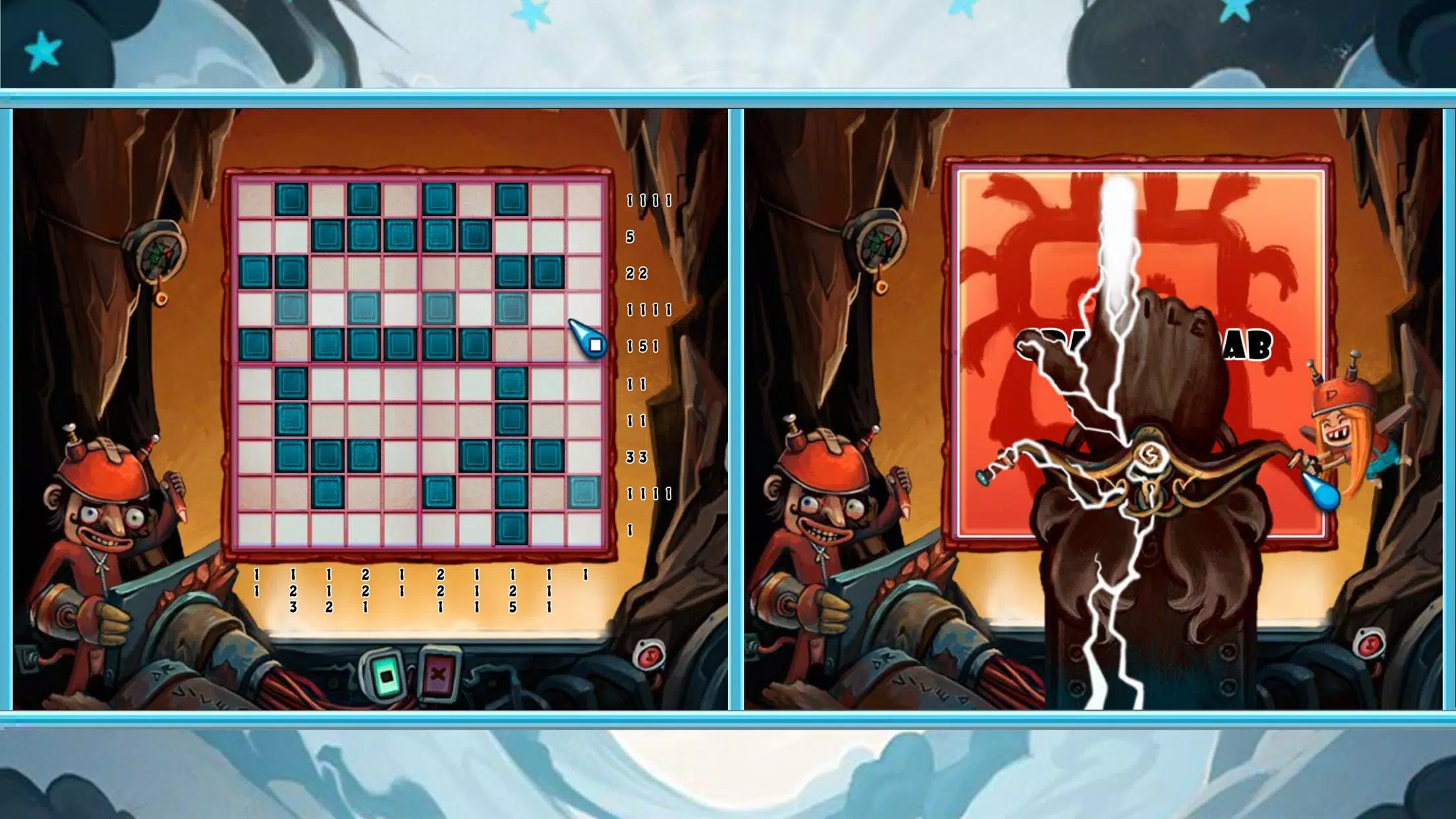 NoNoSparks: Genesis - Picross 스크린샷 3