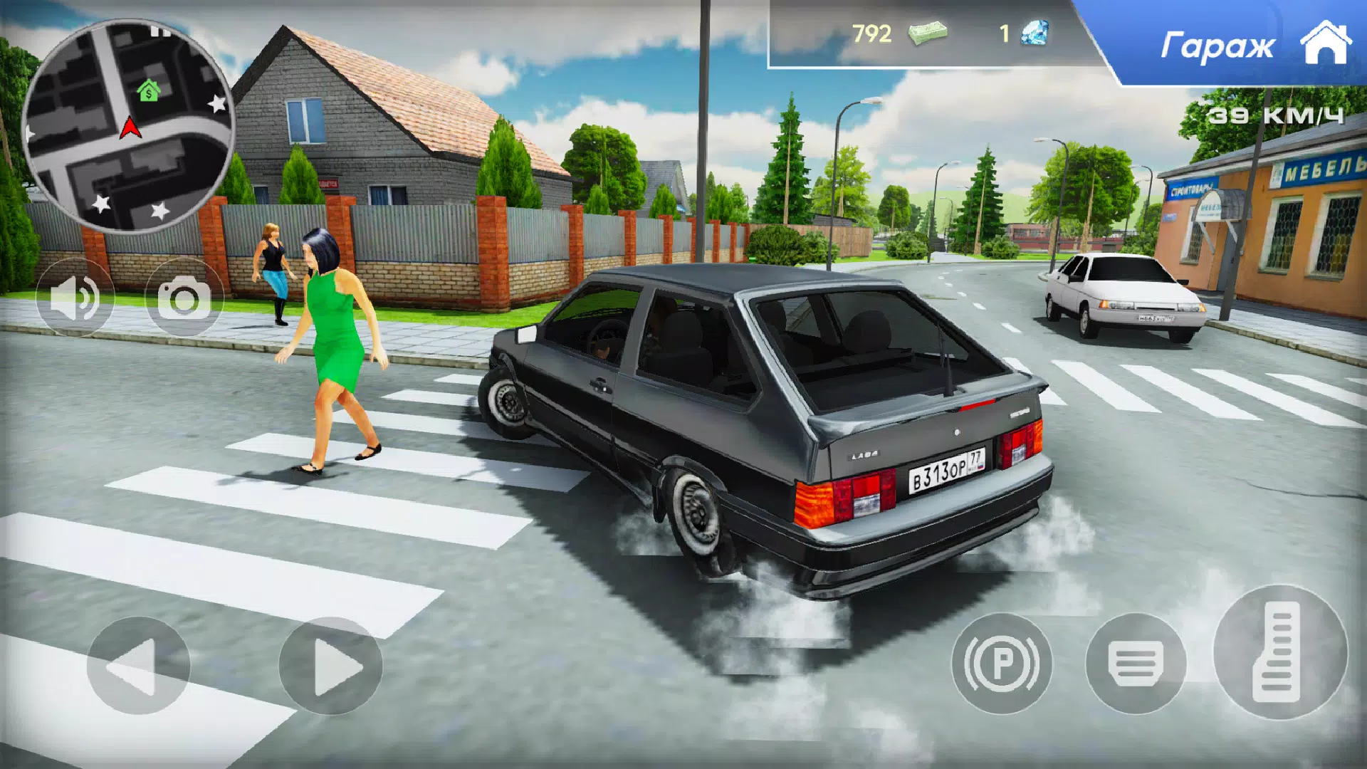 Lada 2113 Russian City Driving應用截圖第3張